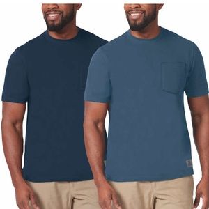 Rugged Elements Men’s Work Tee, 2-pack